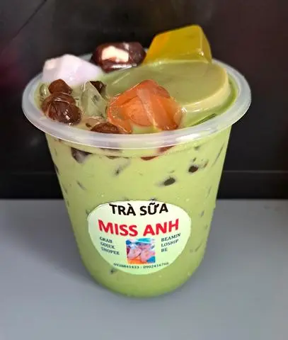Hình ảnh Trà sữa trân châu matcha