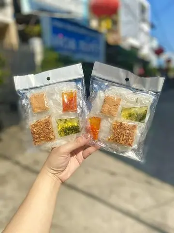 Hình ảnh Rìa Phơi Sương Sate Mỡ Hành