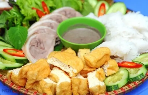 Hình ảnh Bún đậu thịt