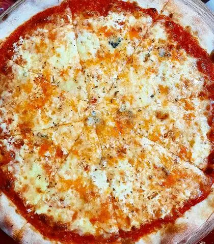 Hình ảnh Four cheese pizza - L