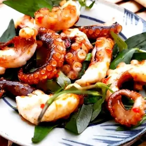 Hình ảnh Bạch tuộc nướng