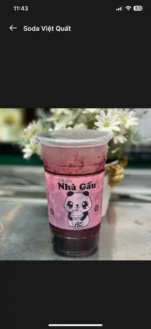 Hình ảnh Soda việt quất
