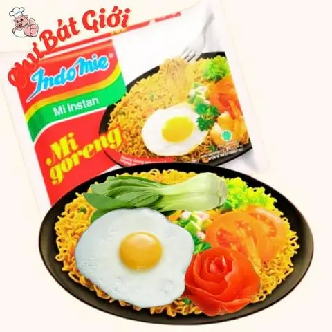 Hình ảnh Mì trộn Indo Trứng Chiên