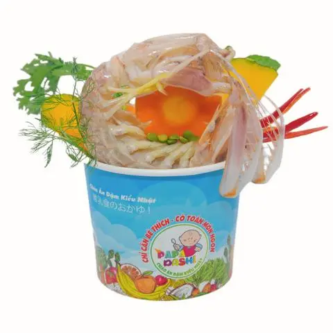 Hình ảnh Cháo tôm tít rong biển