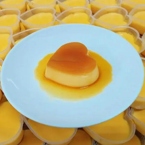 Hình ảnh Bánh flan tim
