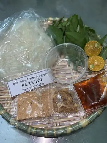 Hình ảnh Bánh Tráng Sa tế Tỏi