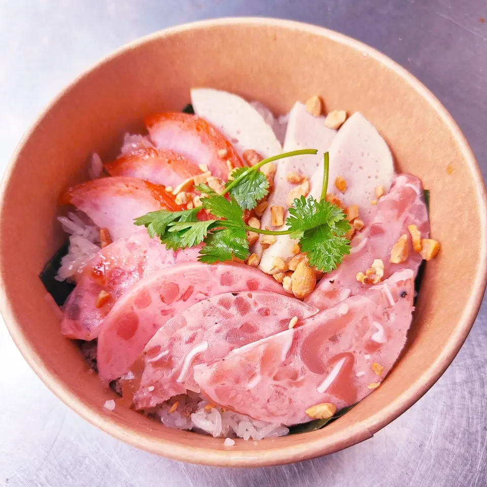Hình ảnh Xôi chả jambon
