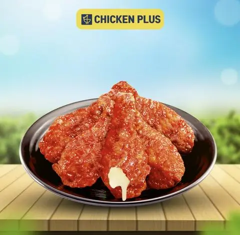 Hình ảnh Đùi gà ôm phô mai sweet sauce (lớn)