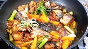 Hình ảnh CƠM CÁ NỤC KHO CÀ