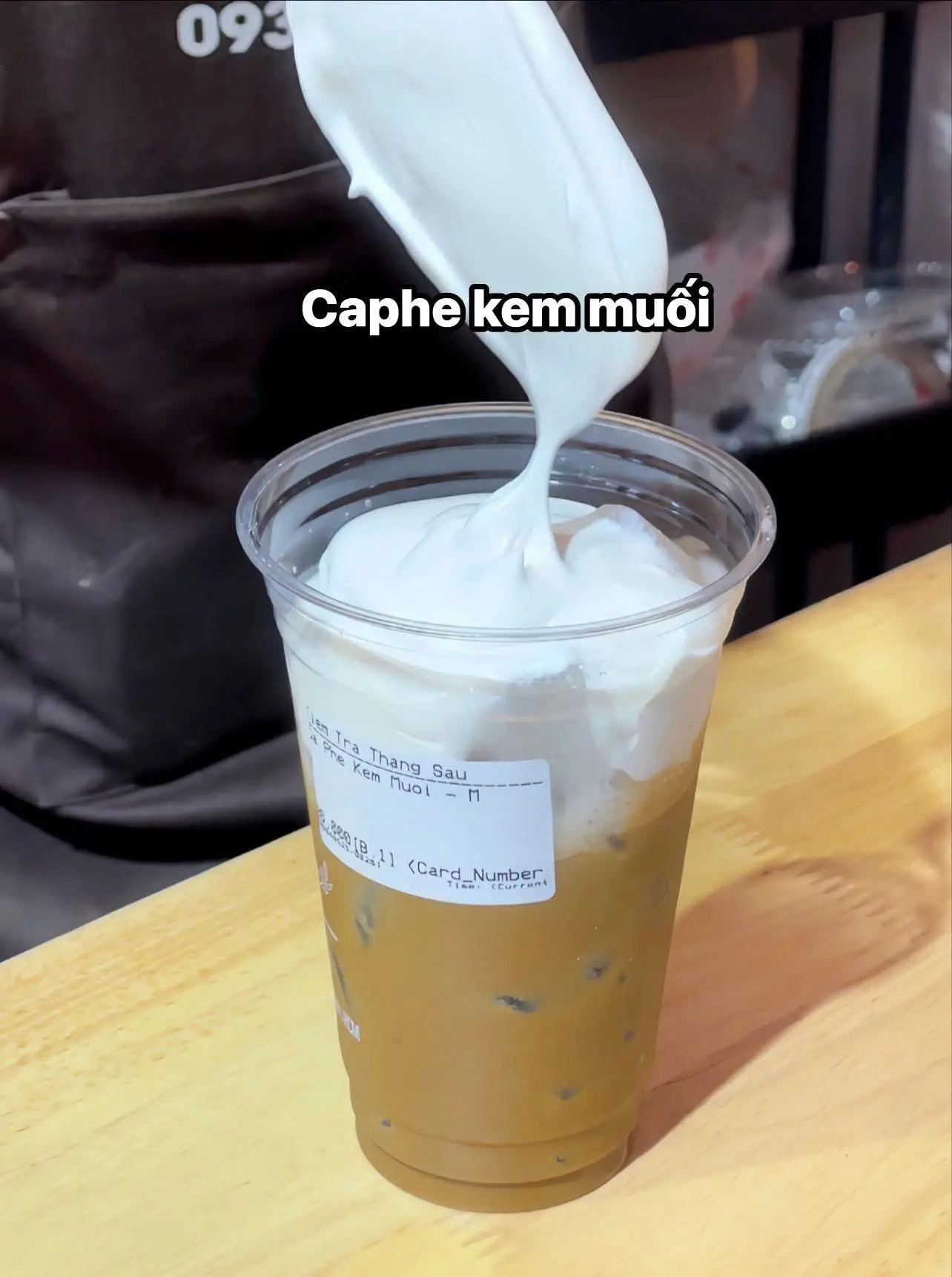 Hình ảnh Cà phê kem muối 500ml