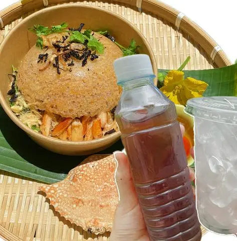 Hình ảnh Combo 1 xôi ghẹ - 1 nước sâm