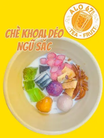 Hình ảnh Chè Khoai Dẻo Ngũ Sắc