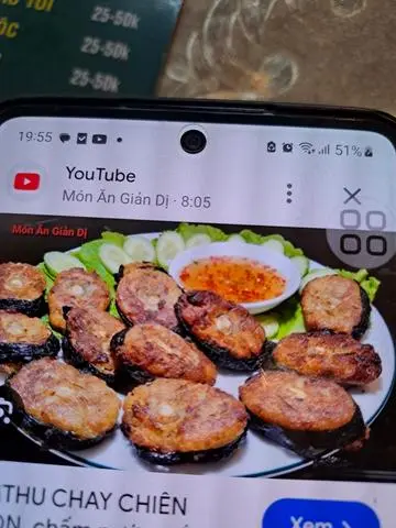 Hình ảnh Ca thu chiên nước mắm chay