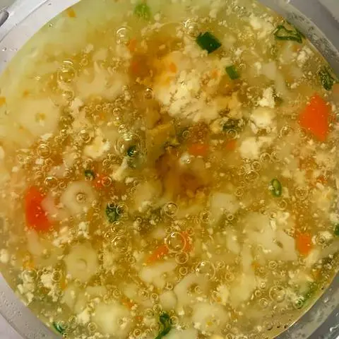 Hình ảnh Nui hải sản nước sệt
