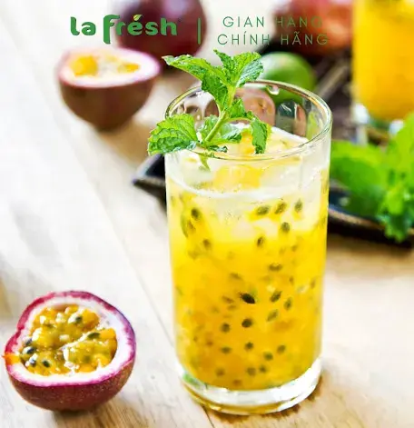 Hình ảnh Chanh leo sữa lắc