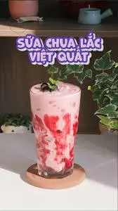 Hình ảnh Sinh tố việt quất - sữa chua