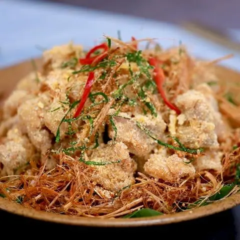 Hình ảnh GÀ RANG MUỐI CHÚC