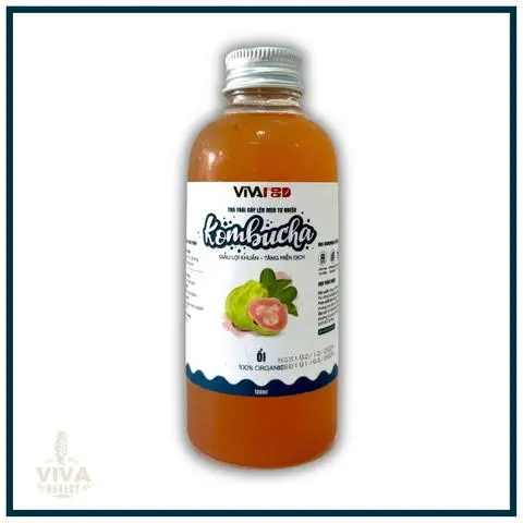 Hình ảnh Trà Trái Cây Kombucha Ổi Hồng