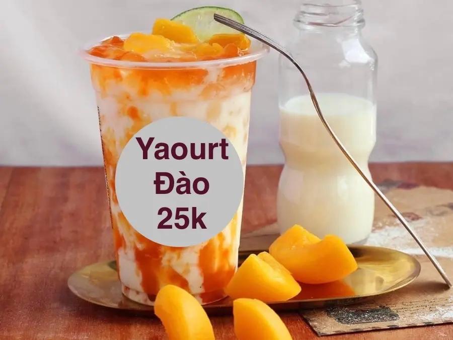 Hình ảnh Yaourt Đào