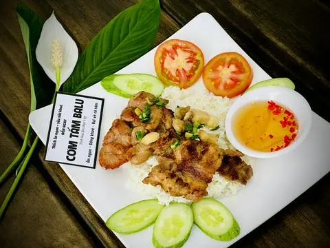 Hình ảnh Cơm sườn nướng