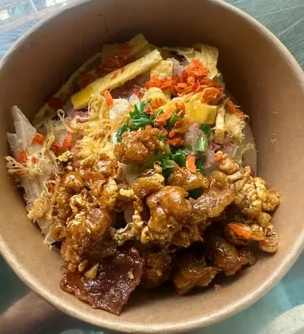 Hình ảnh Xôi da gà chiên giòn