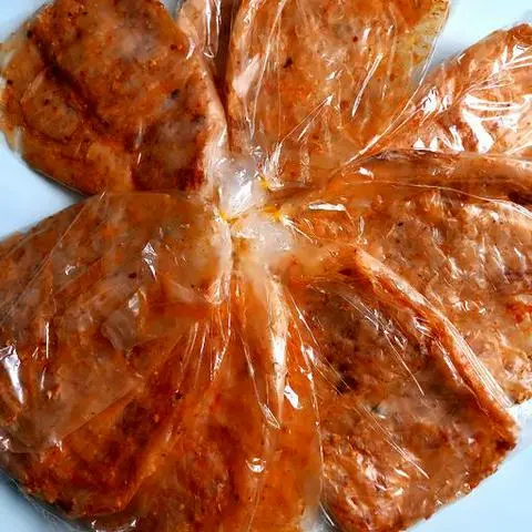 Hình ảnh Bánh Tráng xike ăn là mê