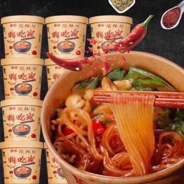 Hình ảnh 1 Hộp Miến Chua Cay Trùng Khánh-tự nấu