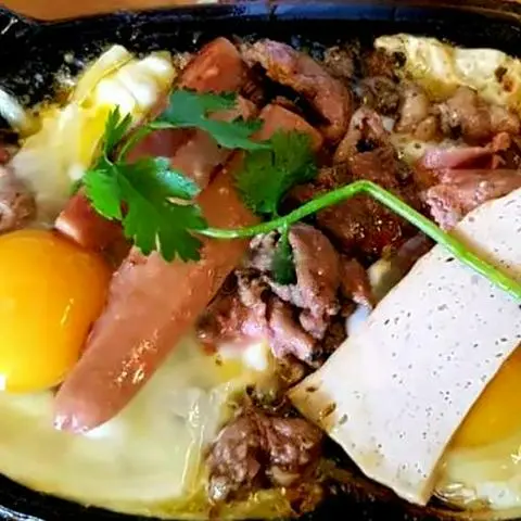 Hình ảnh Bò Né Truyền Thống+Cà-phê Đá