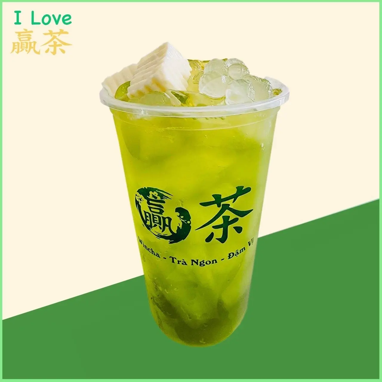 Hình ảnh Hồng Trà Táo Xanh Size L 