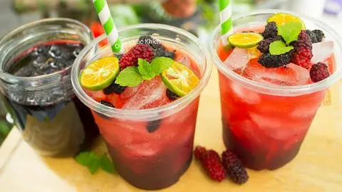 Hình ảnh dâu tằm  đường phèn 