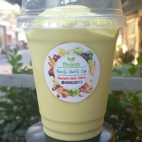 Hình ảnh Sinh tố Bơ + sầu riêng