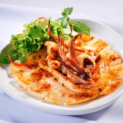 Hình ảnh mực nướng muối ớt 