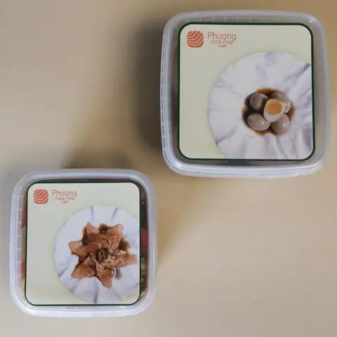 Hình ảnh Combo Cá Hồi (M) + Trứng gà ta (M)