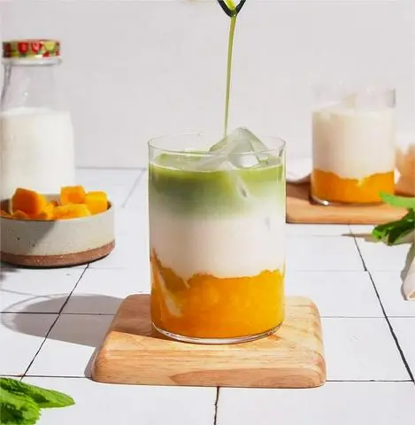Hình ảnh Matcha Latte Xoài