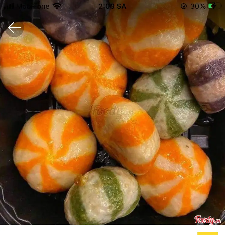 Hình ảnh Bánh bao nhím tam sắc (3 loại)