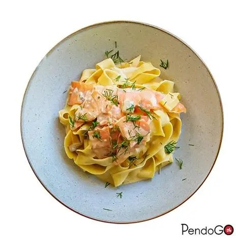 Hình ảnh Tagliatelle AI salmone