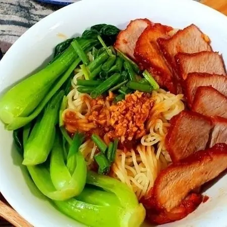 Hình ảnh Mì Trộn Xá Xíu Trứng Lòng Đào