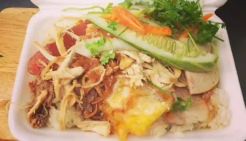 Hình ảnh xôi mặn bate bơ