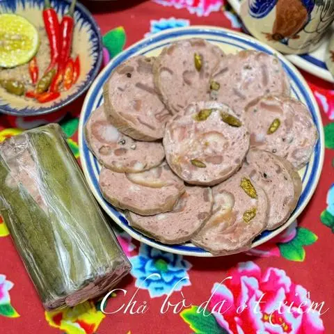 Hình ảnh Chả Bò Da Ớt Xiêm Xanh (500g)