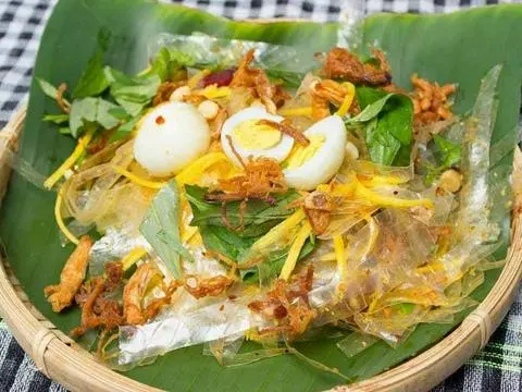 Hình ảnh BÁNH tráng trộn khô mực 