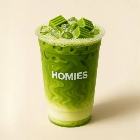 Hình ảnh Matcha Latte Phô Mai Trà