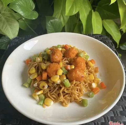 Hình ảnh Mì Trộn Cá Viên