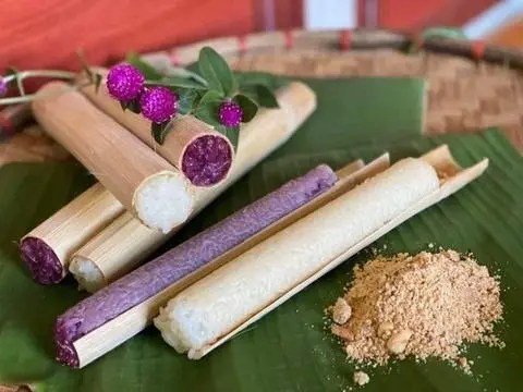 Hình ảnh Cơm Lam Ngũ Sắc 1 Ống