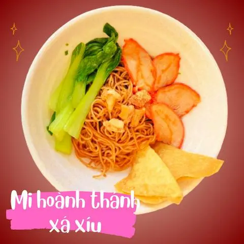 Hình ảnh Mì Hoành Thánh Xá Xíu