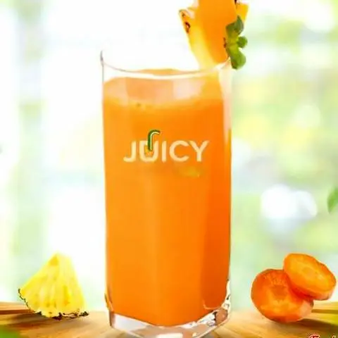Hình ảnh Nước ép dứa - cà rốt - let's try