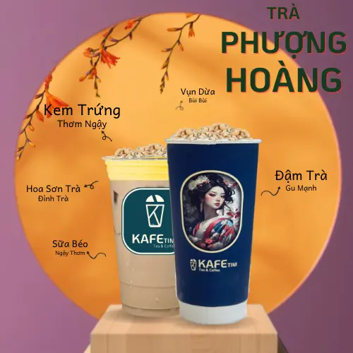 Hình ảnh Trà sữa Olong Hoa Trà (Phượng Hoàng)