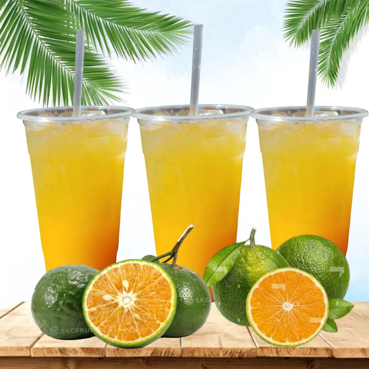 Hình ảnh Nước cam tươi vắt ly lớn 700ml