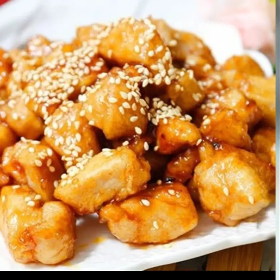 Hình ảnh Gà Popcorn trộn sốt 