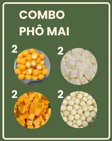 Hình ảnh COMBO PHÔ MAI
