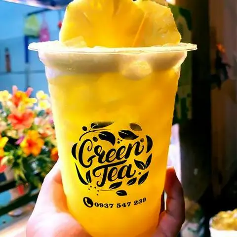 Hình ảnh Nước ép thơm - ly lớn
